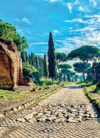 An der Appia Antica. Foto Stephan Sievers