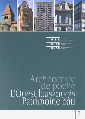 Cover  Architecture de poche «L'Ouest lausannois - Patrimoine bâti»