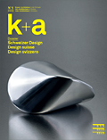 Cover «k+a 2026.1 : Schweizer Design | Design suisse | Design svizzero»