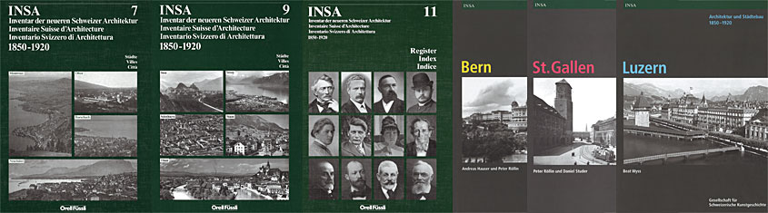 Inventar der neueren Schweizer Architektur 1850–1920 INSA