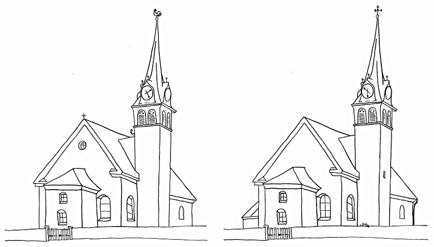 Suchrätsel Kirche Morschach