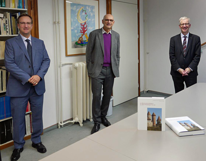 Ferdinand Pajor, Daniel de Raemy, Conseiller d’Etat Jean-Pierre Siggen