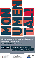 Monumental ! 40 ans d'enseignement de l'histoire du patrimoine bâti à l'Universi