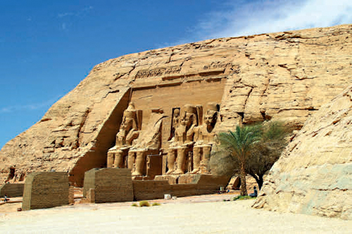 Die Tempelanlage von Abu Simbel. Foto z.V.g. Die Tempelanlage von Abu Simbel. Foto z.V.g.