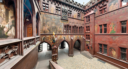 Basel Rathaus Innenhof