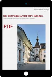 Cover «PDF Die Kunstdenkmäler des Kantons Bern, Land V. Der ehemalige Amtsbezirk Wangen»